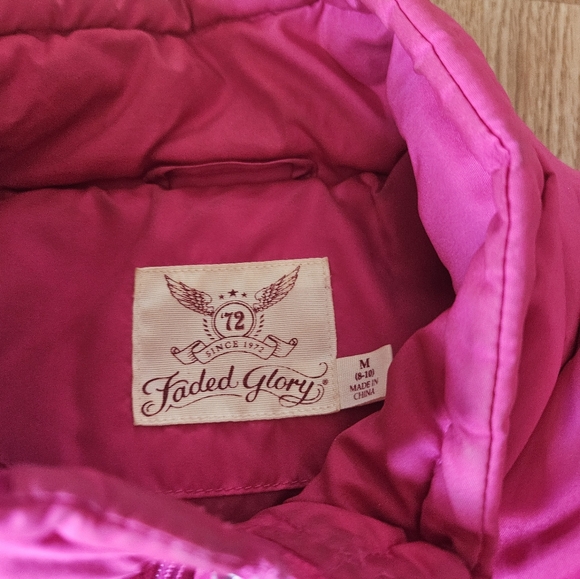 Women's Pink Quilted Jacket - Picture 4 of 4